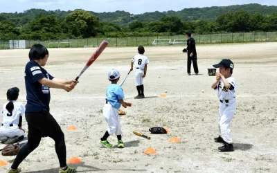 牛窓シーファイターズの野球教室