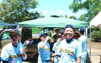 瀬戸内ブルーシャインズさん応援